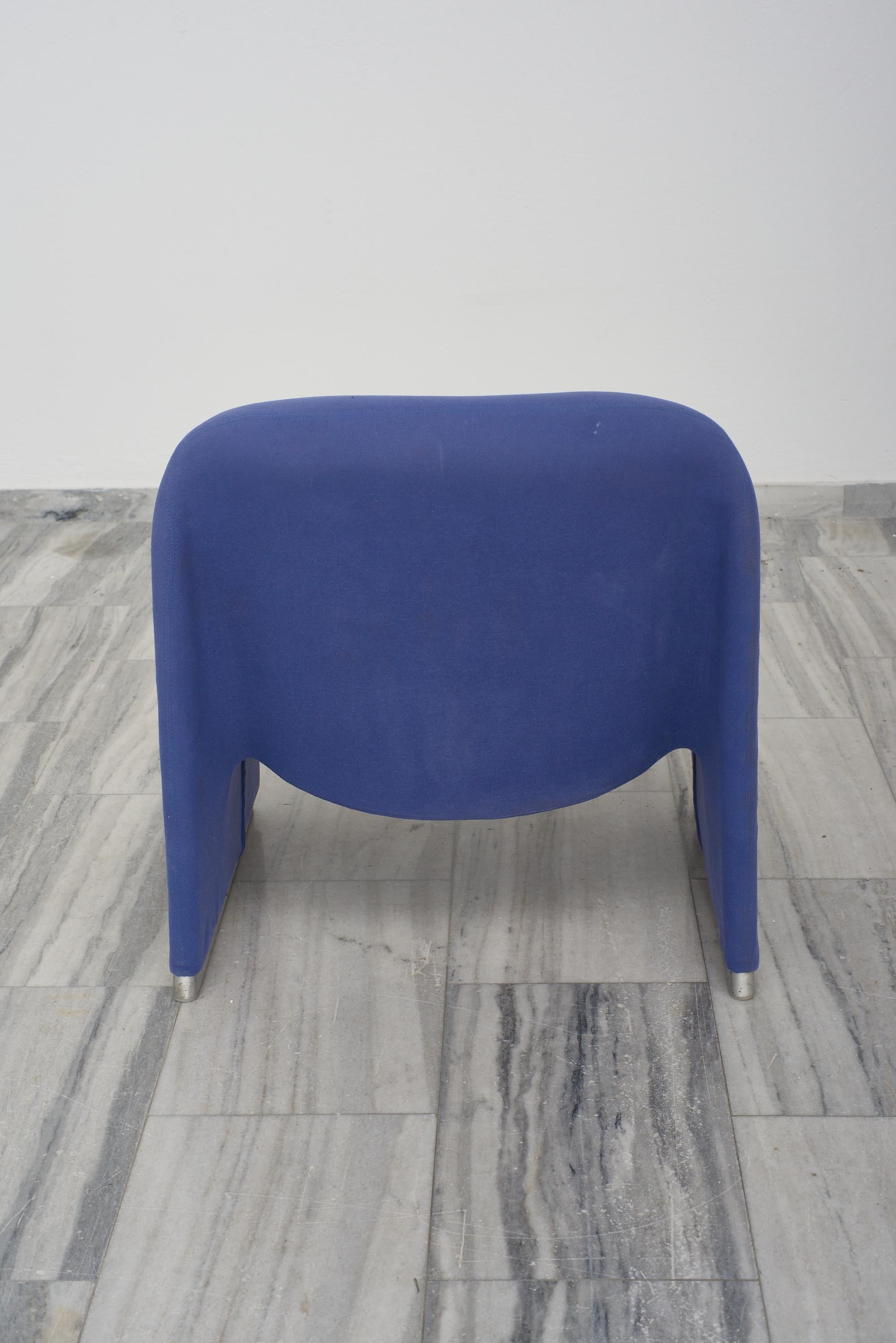 Purple Alky chair by Giancarlo Piretti for Castelli, 1969 In Good Condition For Sale In Athens, Attiki