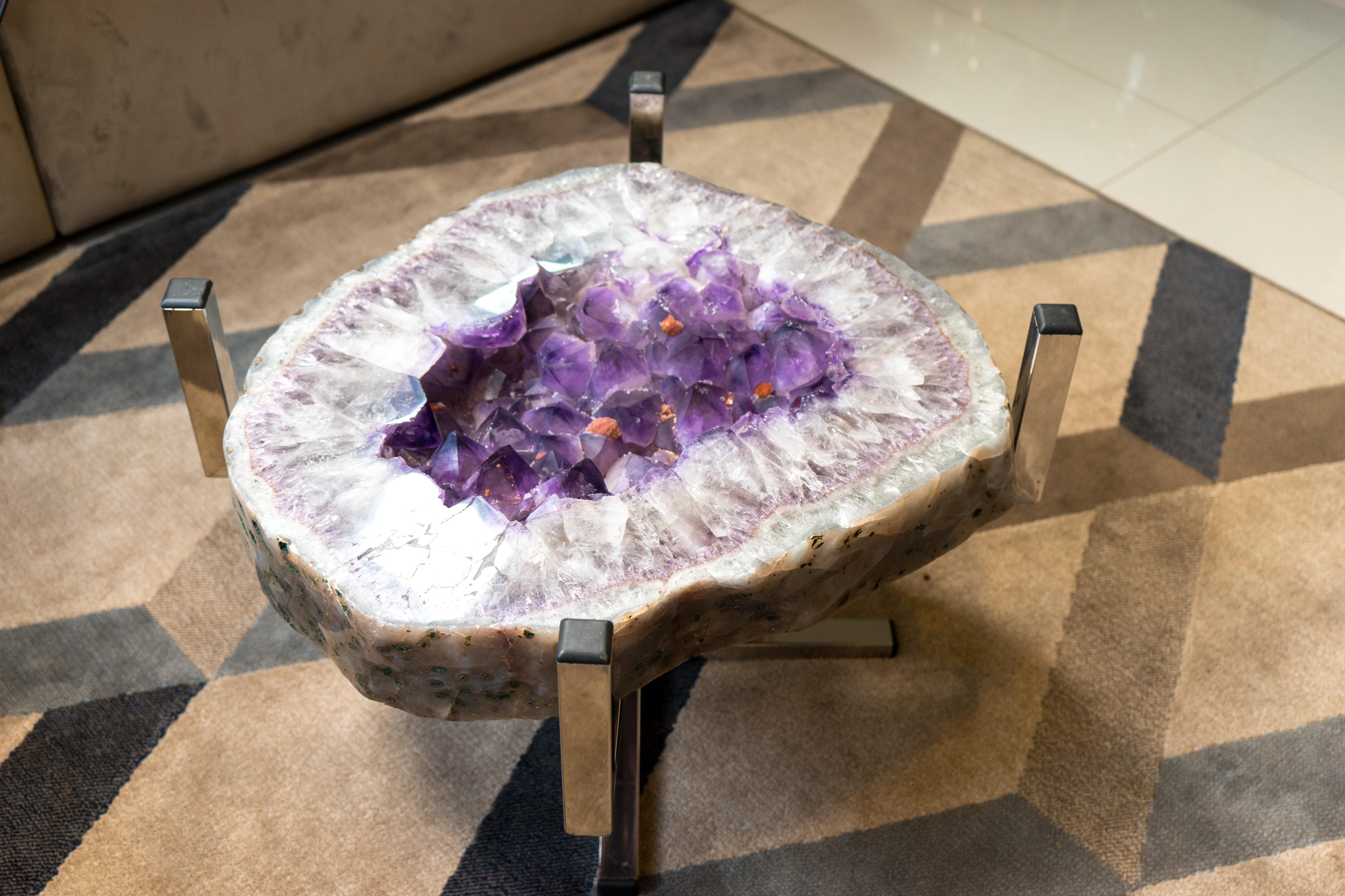 giant geode coffee table
