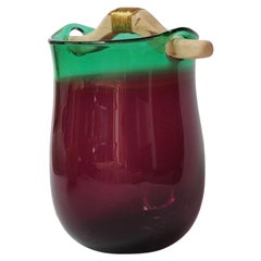 Jarrón Heiki morado y verde, Pia Wüstenberg