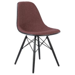 Purple Black Herman Miller Black Eames DSW Dining Side Chair