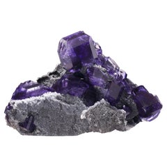 Purple / Blue Fluorite Mineral Specimen – Xiayang Town, China