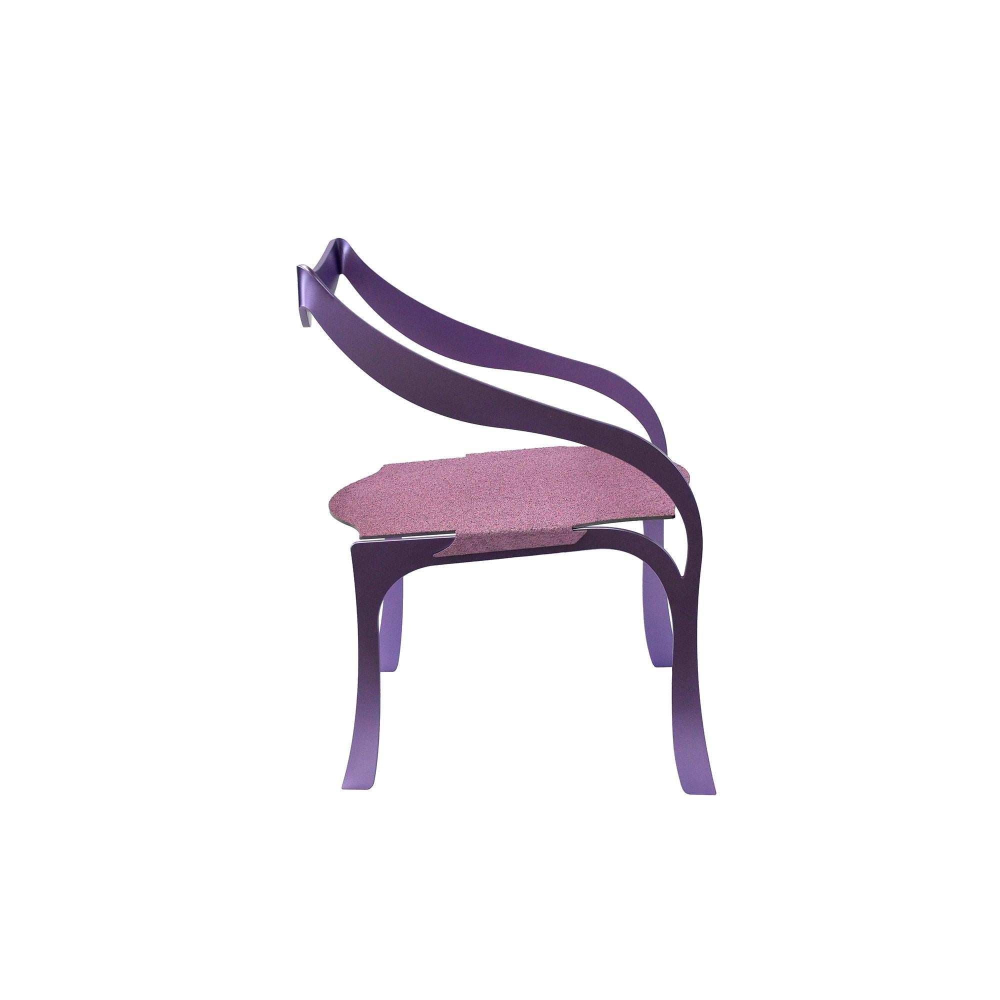 Sillón Purple Break de WM Metal Design Posmoderno en venta