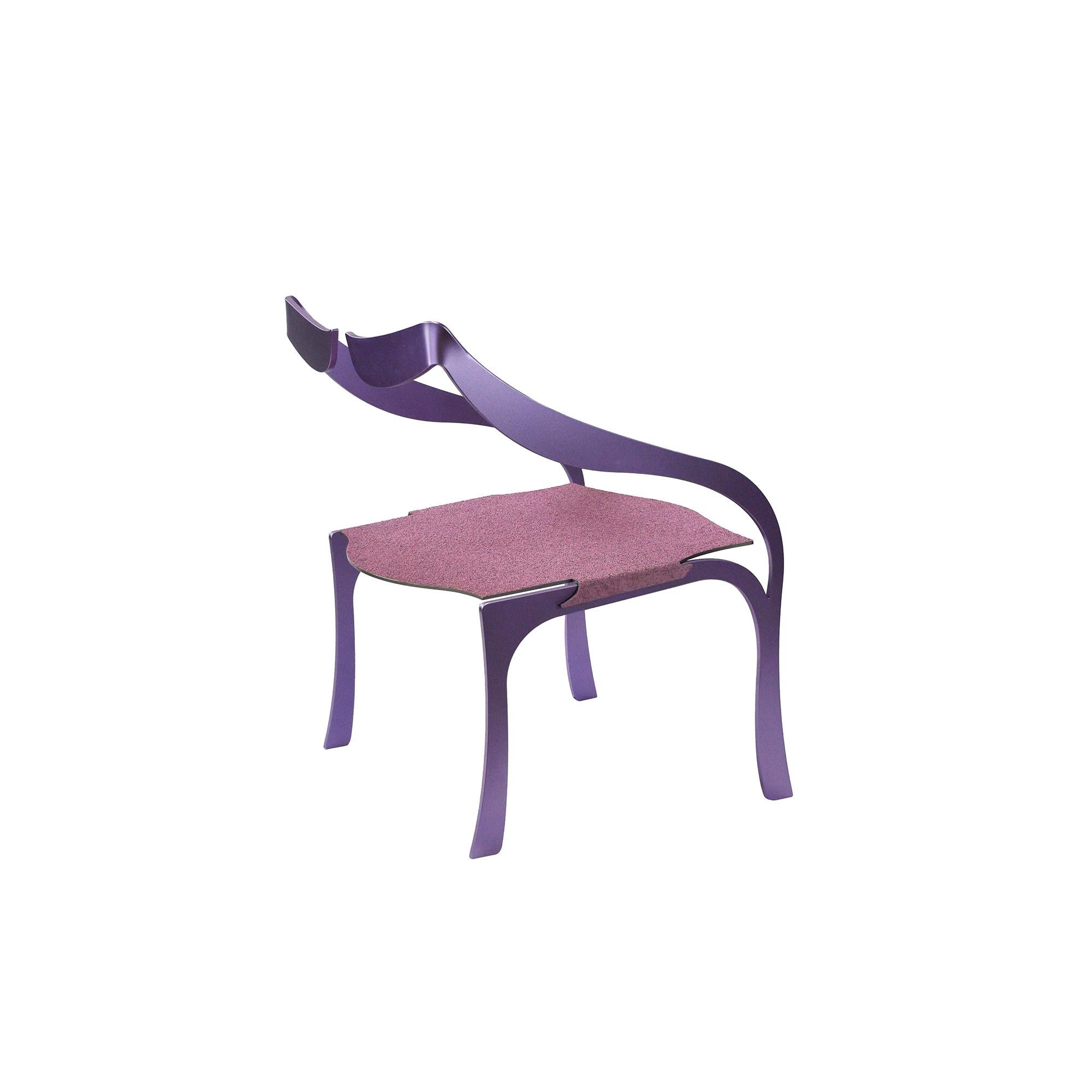 Sillón Purple Break de WM Metal Design Italiano en venta