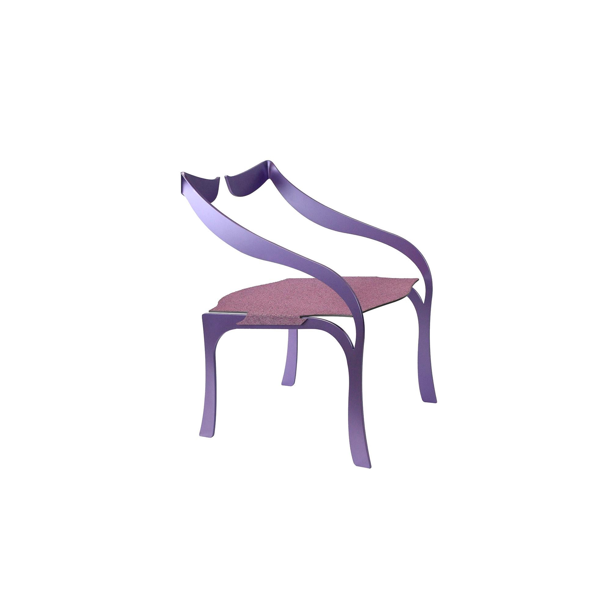 Sillón Purple Break de WM Metal Design en Nuevo estado para la venta en Geneve, CH