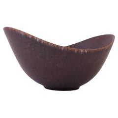 Purple Ceramic Bowl - Gunnar Nylund - Rörstrand - Mid-20th Century