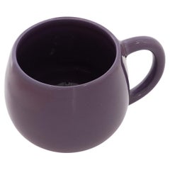 Taza de cerámica morada 0203