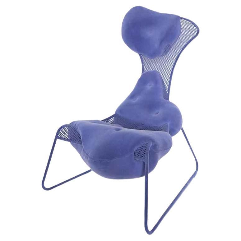 Purple Chair Model “Hi!Breed” by Charlotte Kingsnorth Contemporary Design Seat For Sale