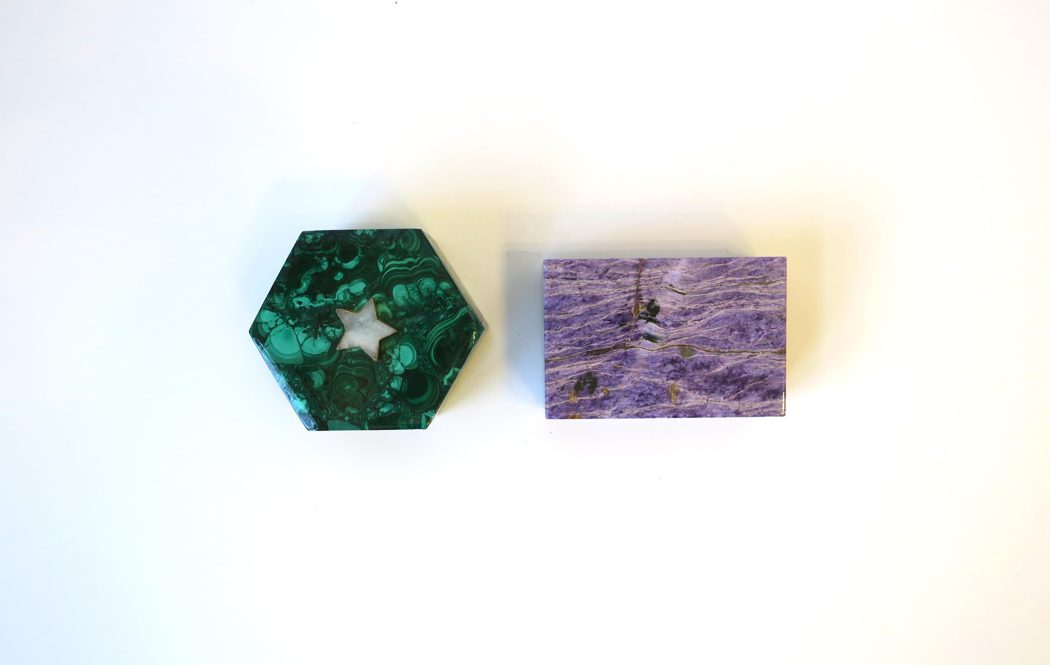 Charoite Jewelry Box For Sale 7
