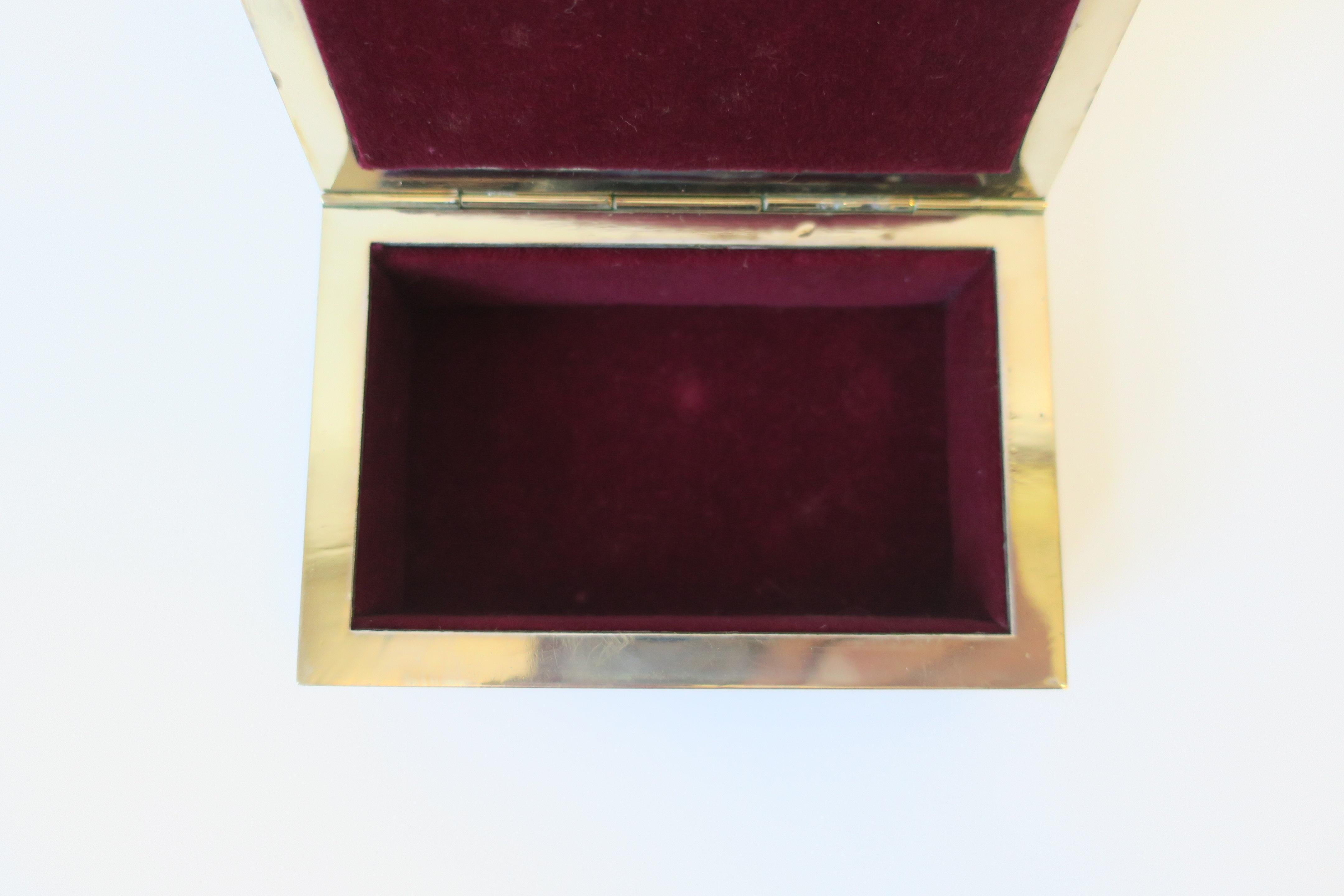 Purple Charoite Jewelry Box  For Sale 9