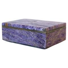 Purple Charoite Jewelry Box 