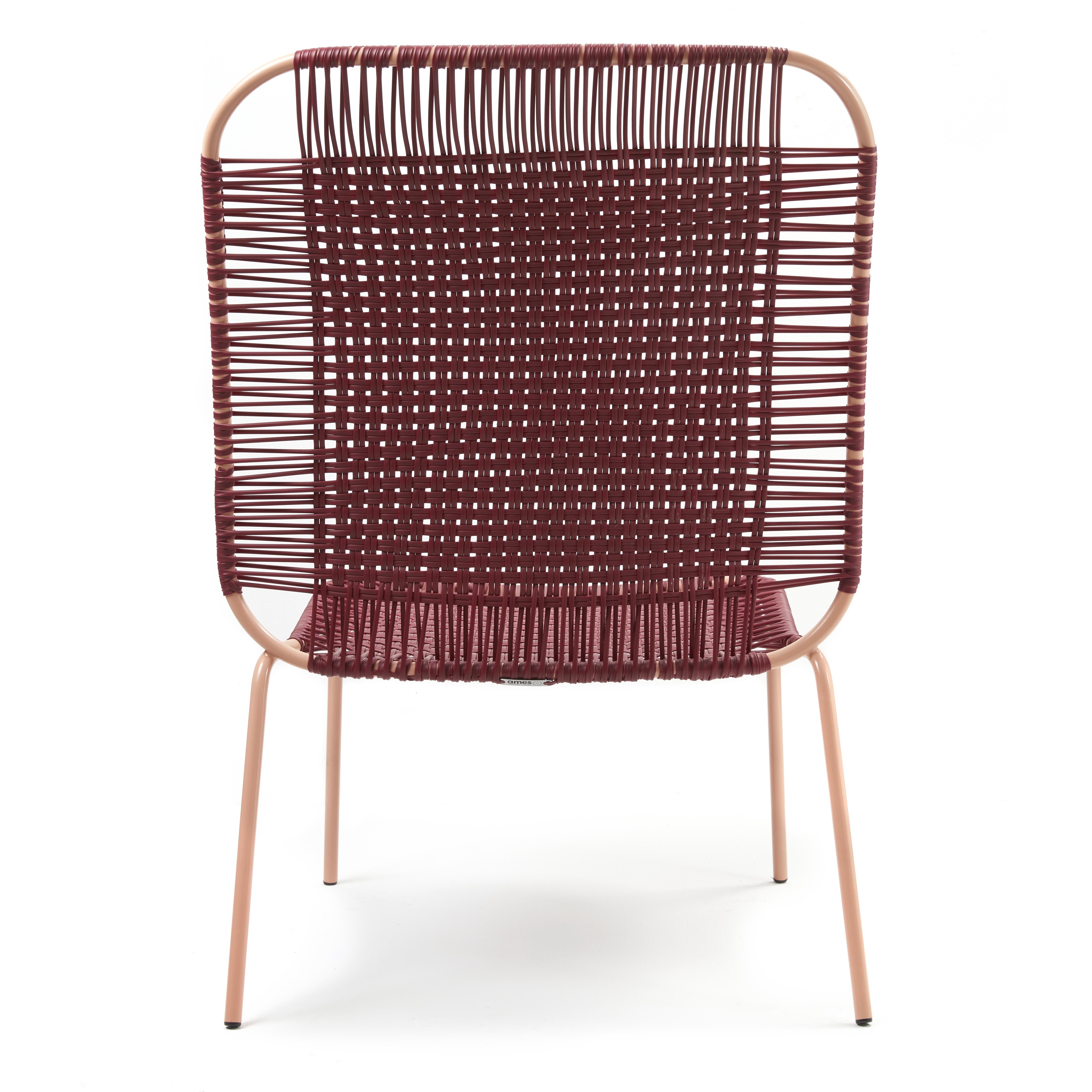Tedesco Seggiolone Purple Cielo Lounge di Sebastian Herkner in vendita