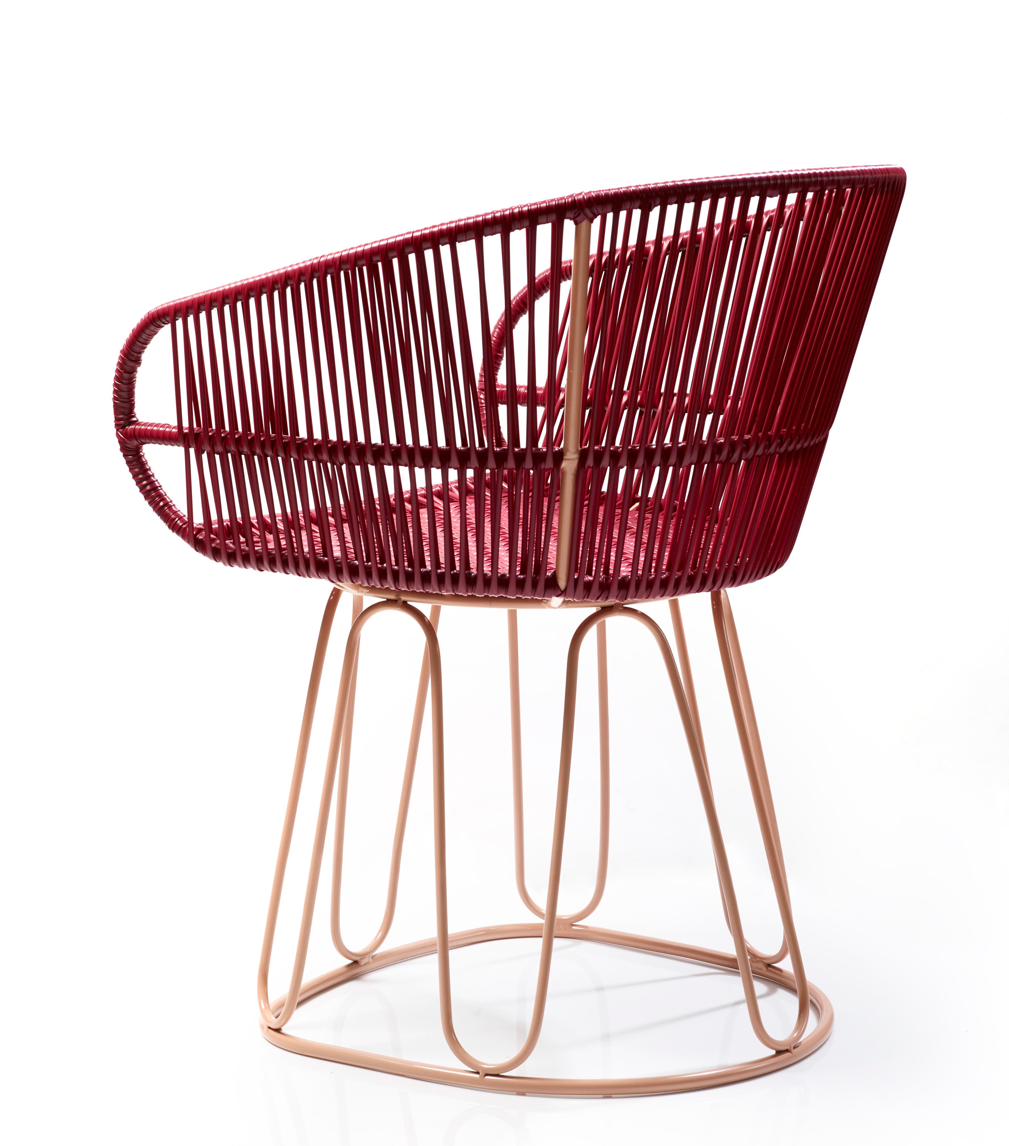 Contemporary Purple Circo Dining Chair by Sebastian Herkner For Sale
