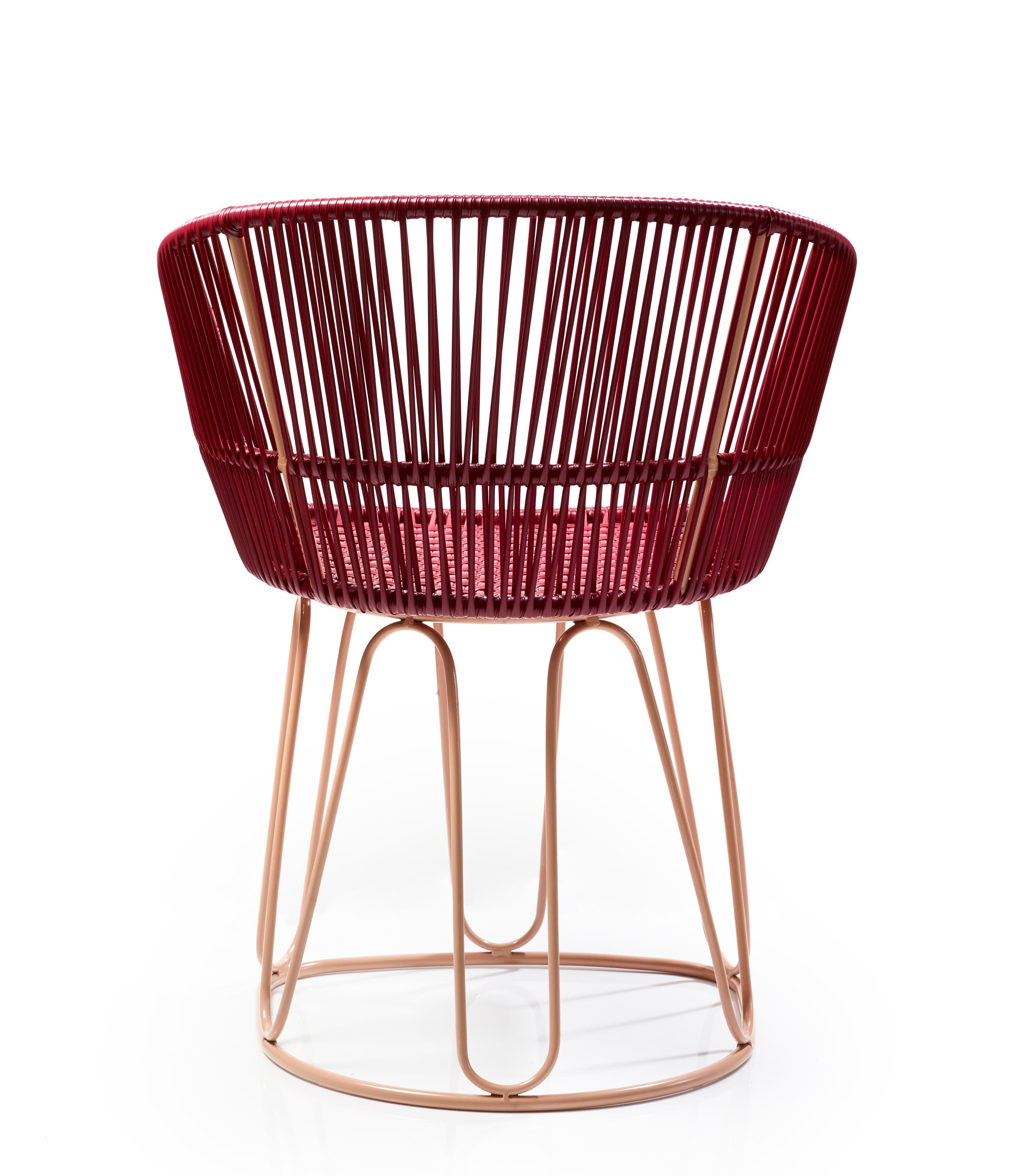 Steel Purple Circo Dining Chair by Sebastian Herkner For Sale