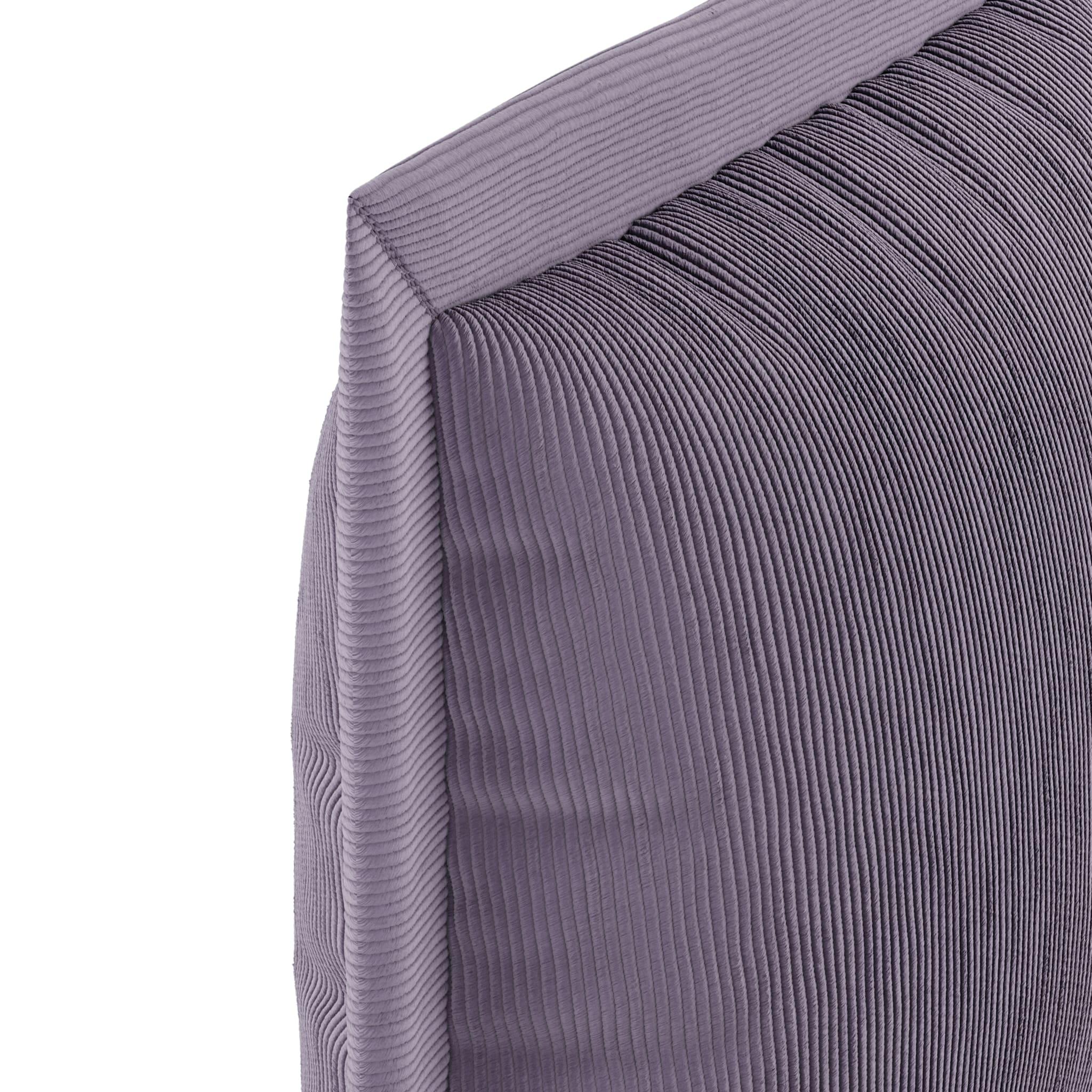 Purple Corduroy decorative throw pillow, Mid-Century Modern purple cushion 39
