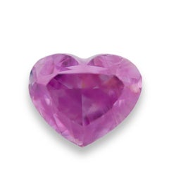 Purple Diamond 0.49ct Natural Loose Fancy Intense Purple Diamond From Heart GIA