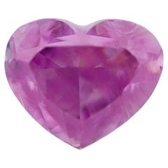Purple Diamond 0.49ct Natural Loose Fancy Intense Purple Diamond From Heart GIA