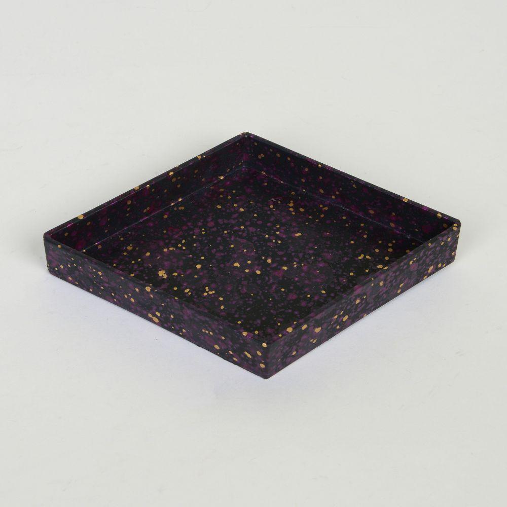 Post-Modern Purple Diamond Tray