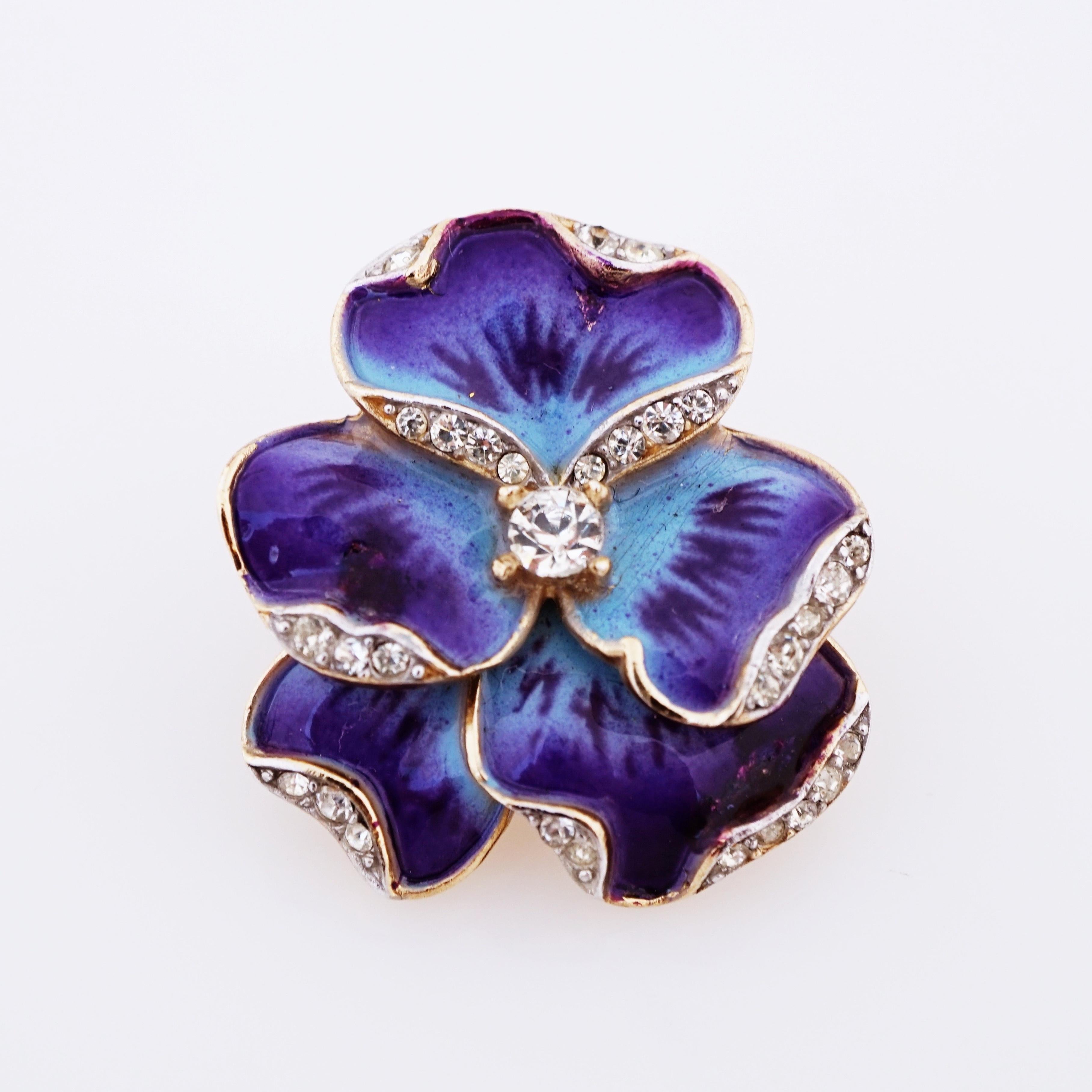 purple earring