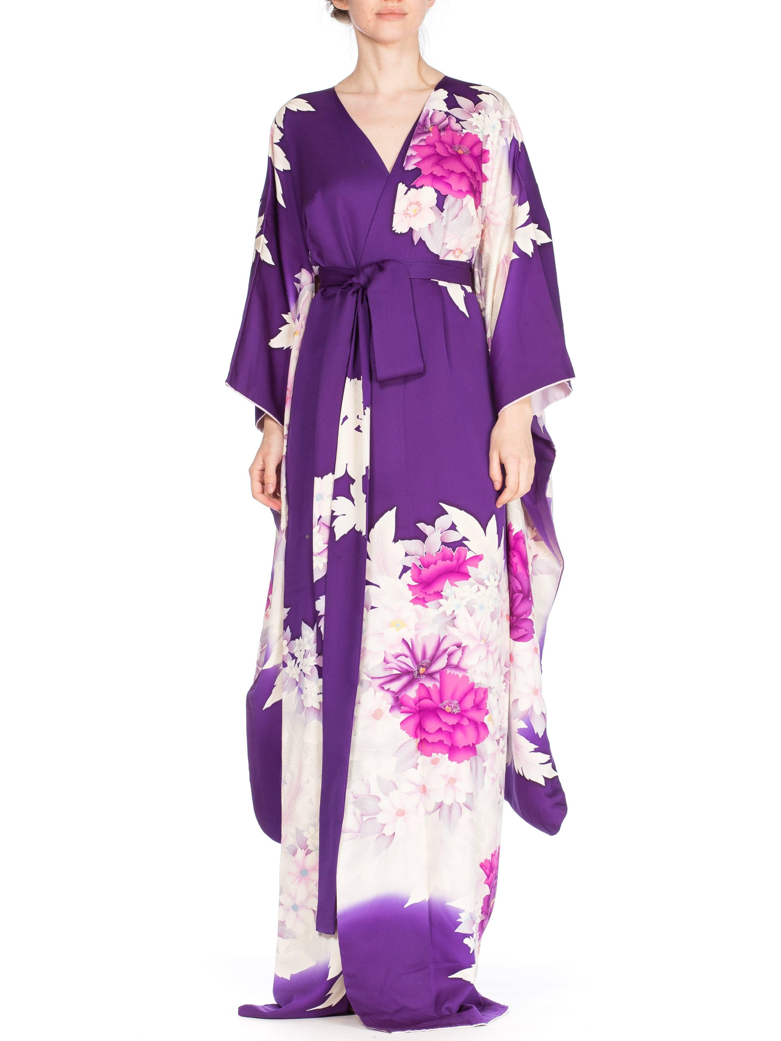 purple kimono