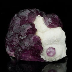 Purple Fluorite and Quartz