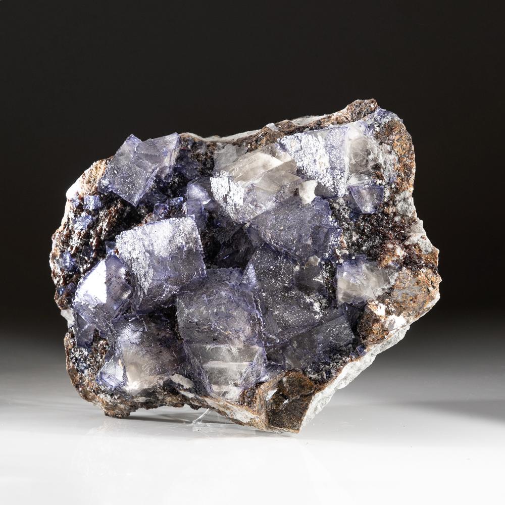 Autre Fluorite pourpre de la mine Elmwoods, Carthage, Smith County, Tennessee (7.8 lbs) en vente