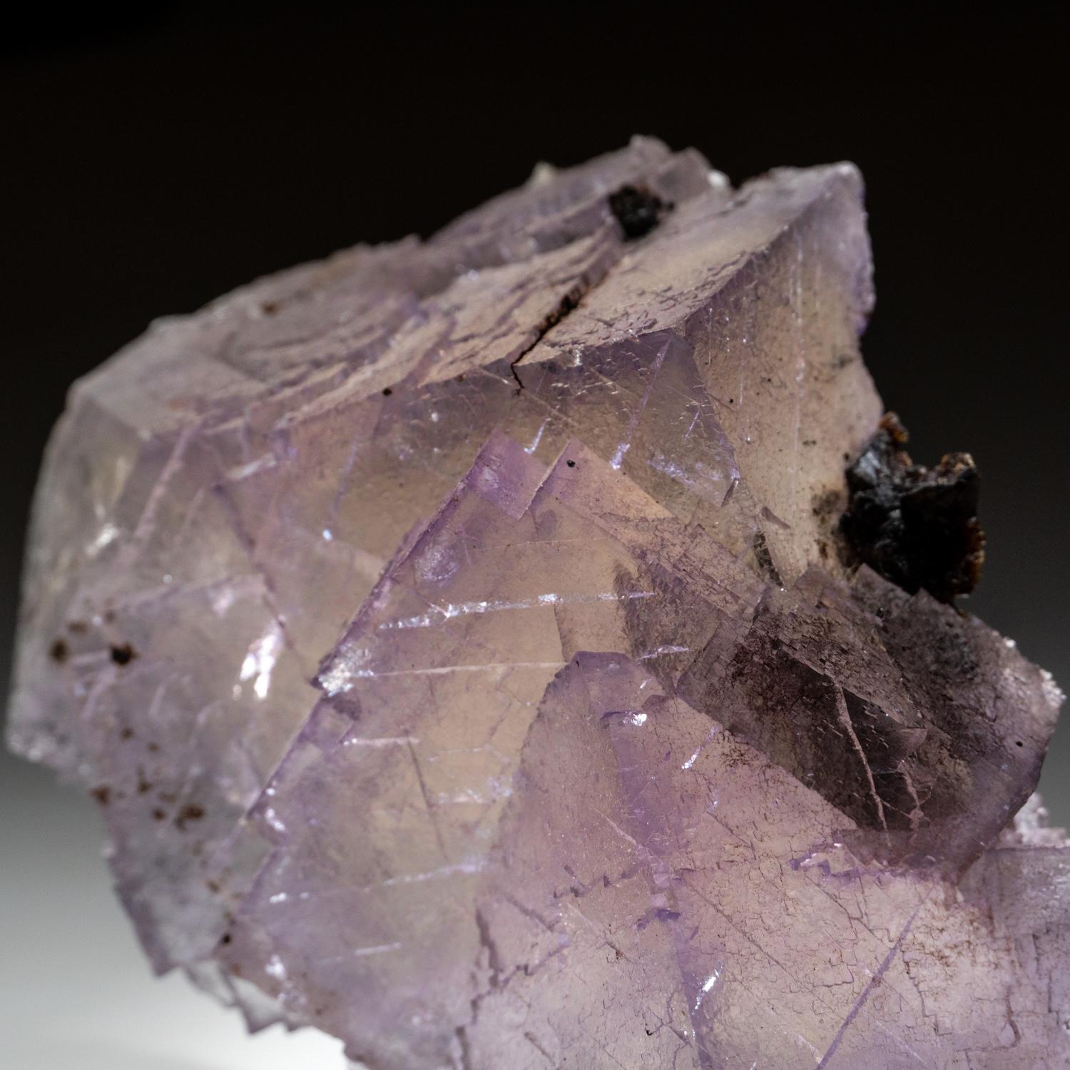 Purple Fluorite from Elmwood Mine, Carthage, Smith County, Tennessee In New Condition In New York, NY