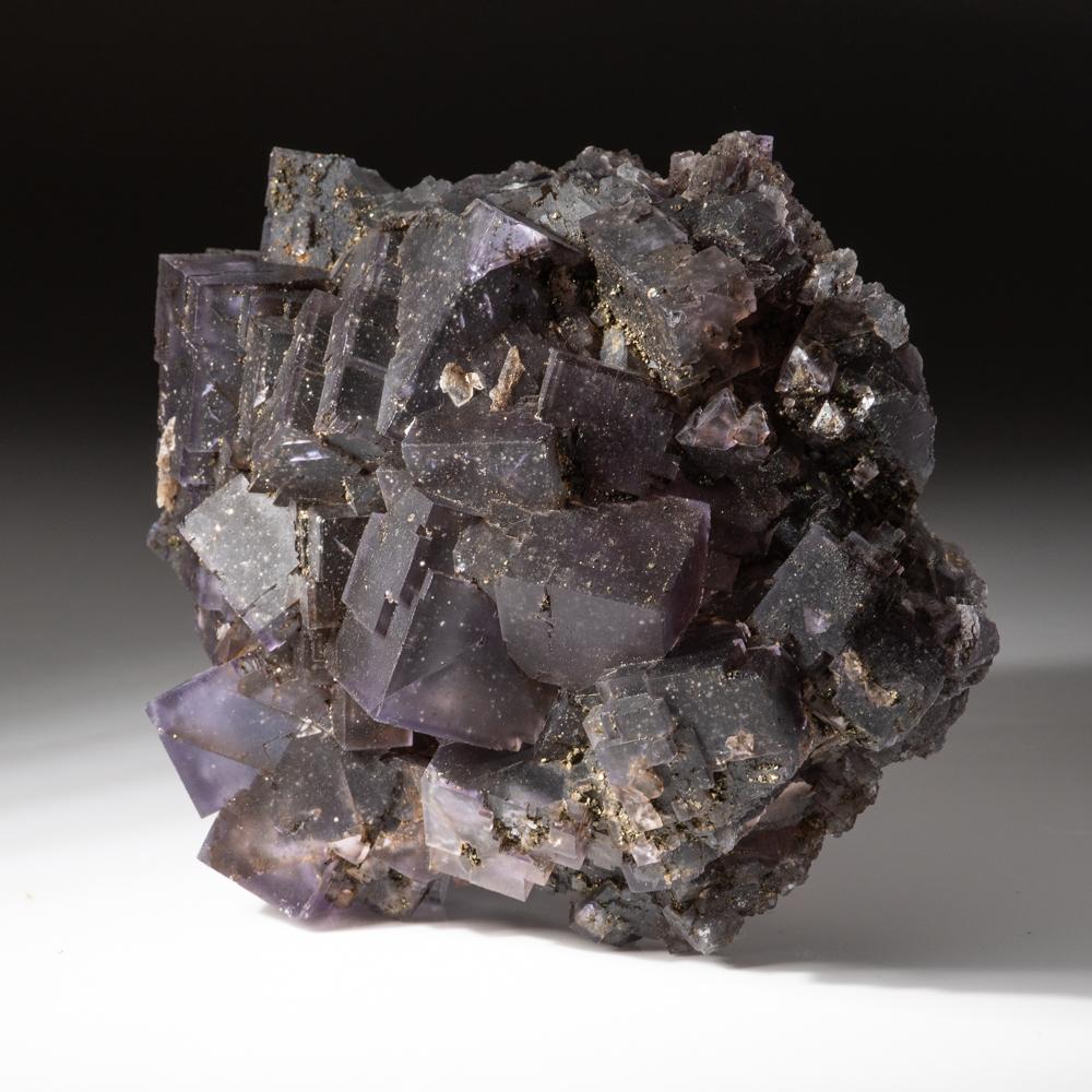 Purple Fluorite from Elmwood Mine, Carthage, Smith County, Tennessee For Sale 1
