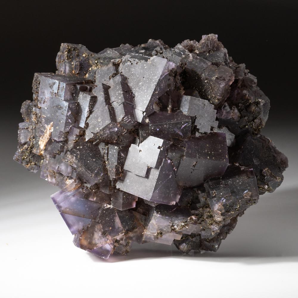 Purple Fluorite from Elmwood Mine, Carthage, Smith County, Tennessee For Sale 3