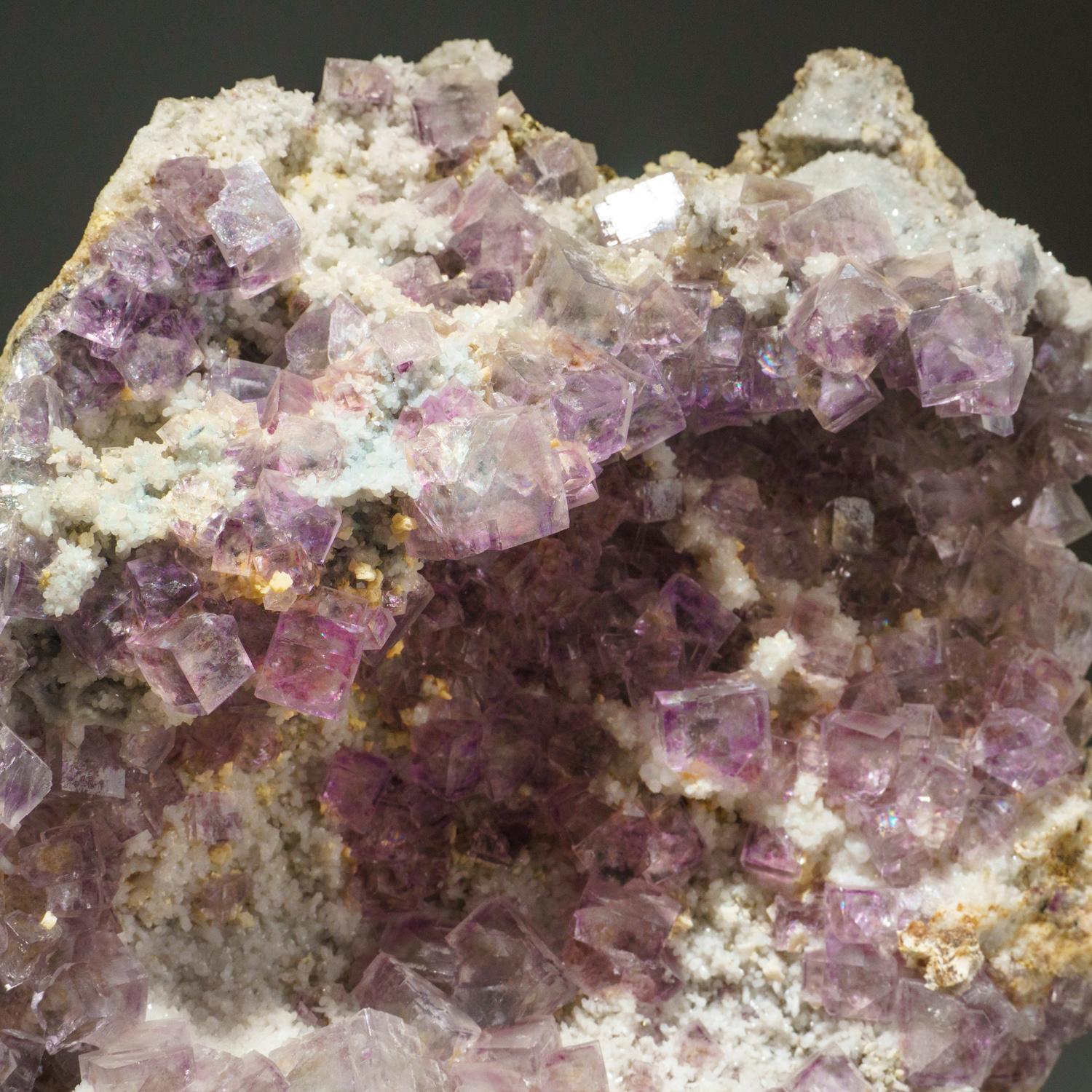 Other Purple Fluorite from Minggang Mine, Henan Province, China (11.2 lbs) For Sale