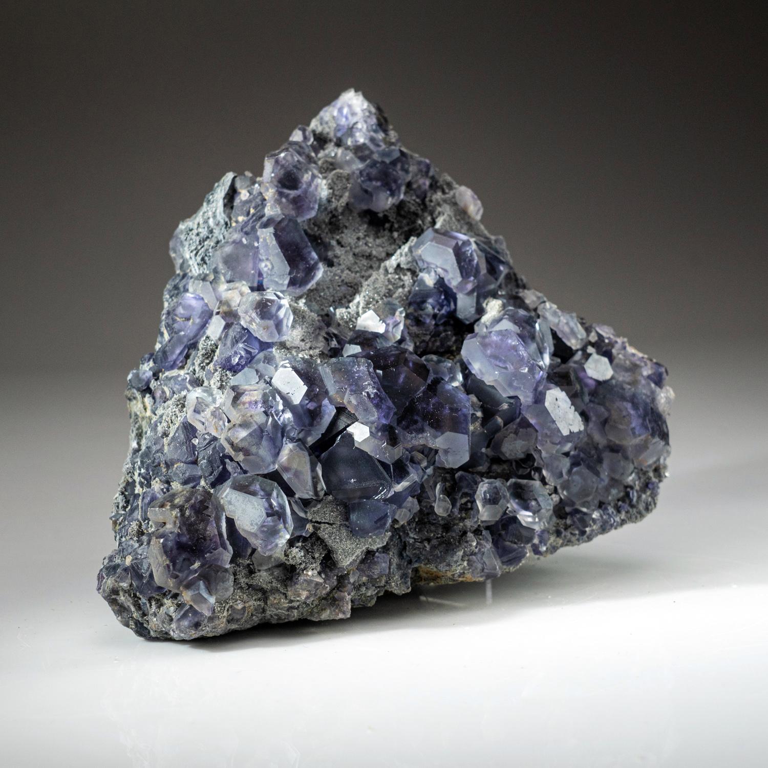 Purple Fluorite from Minggang Mine, Henan Province, China In New Condition For Sale In New York, NY