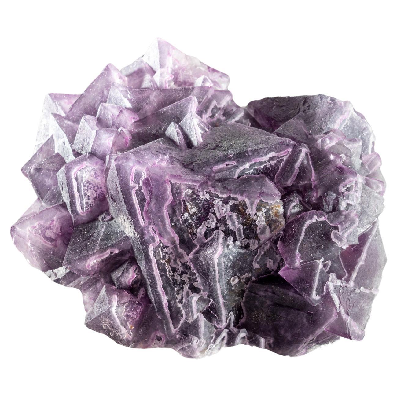 Purple Fluorite From Shangbao Mine, Hunan, China For Sale