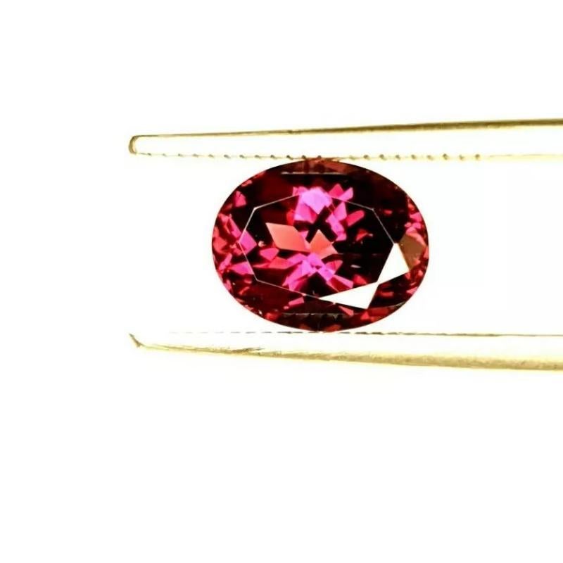 Purple Garnet 2.25Cts Mozambique Purple Garnet CERTIFIED Oval Rare Grape Garnet

The most exciting gem at this year's Tucson gem show was a rare Purple Garnet from East Africa. There were found in Mozambique, with the finest material coming from the