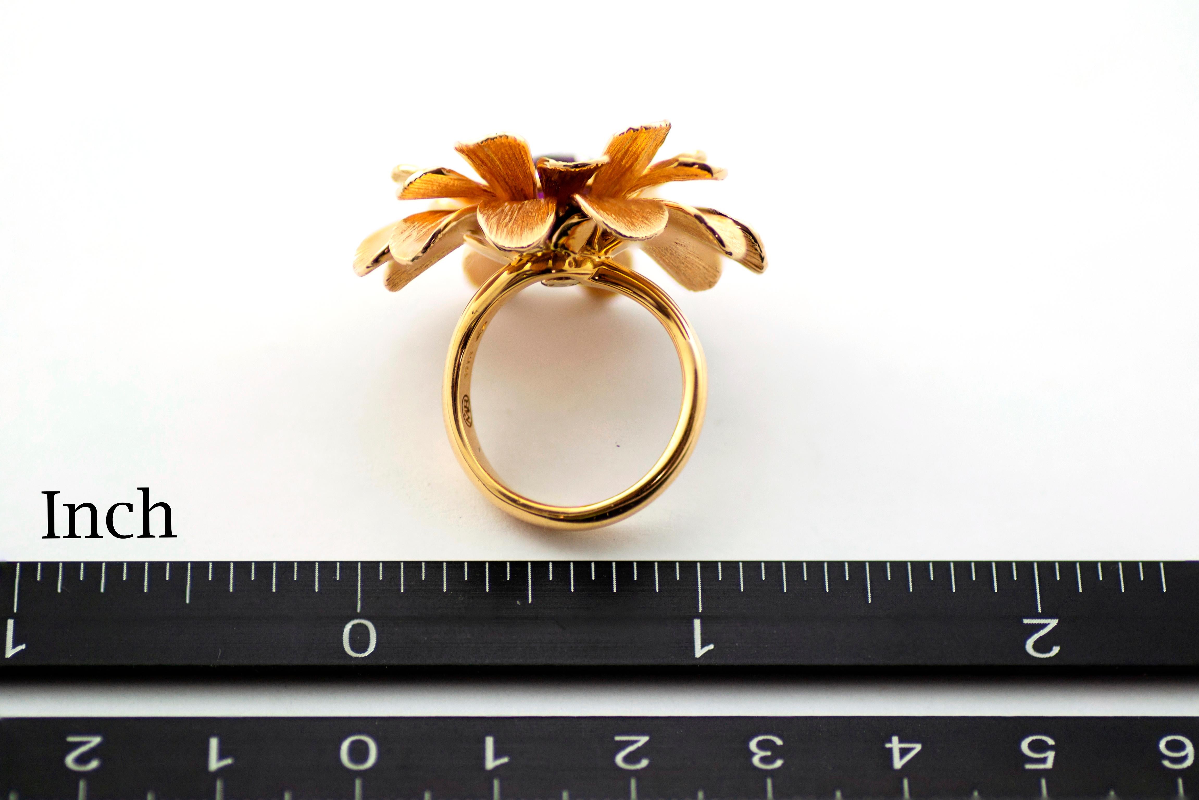 rose flower ring design