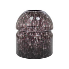 Purple Glicine vase by Gae Aulenti for Vistosi, 1970s