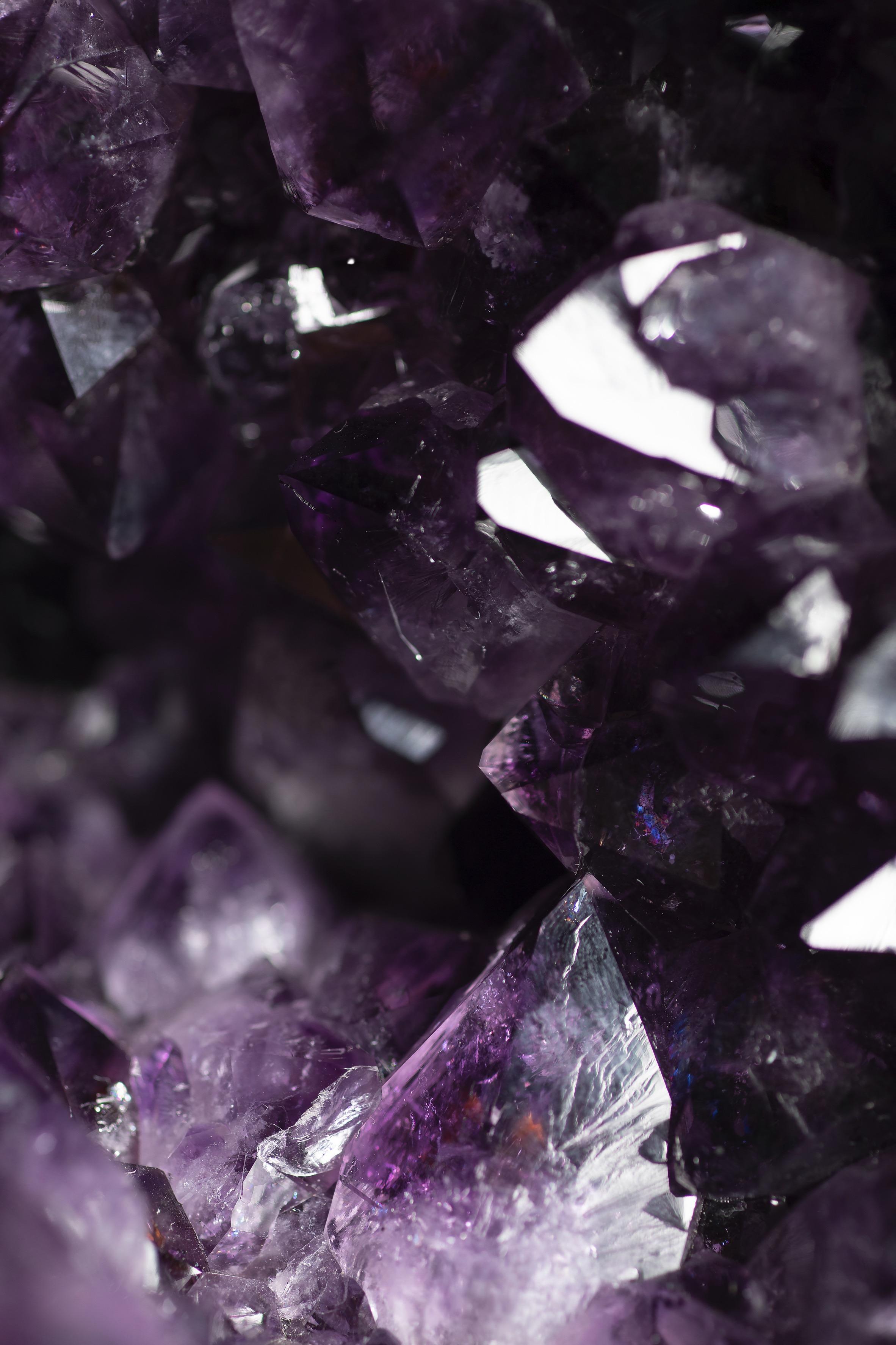 amethyst and calcite