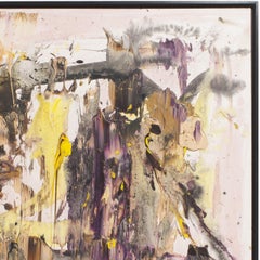 Purple Haze Acrylic Painting