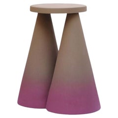 Table d'appoint Isola violette de Cara Davide