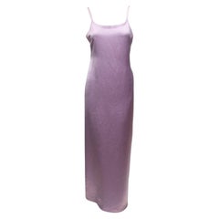 Purple JW Anderson Satin Slip Dress Size US 8