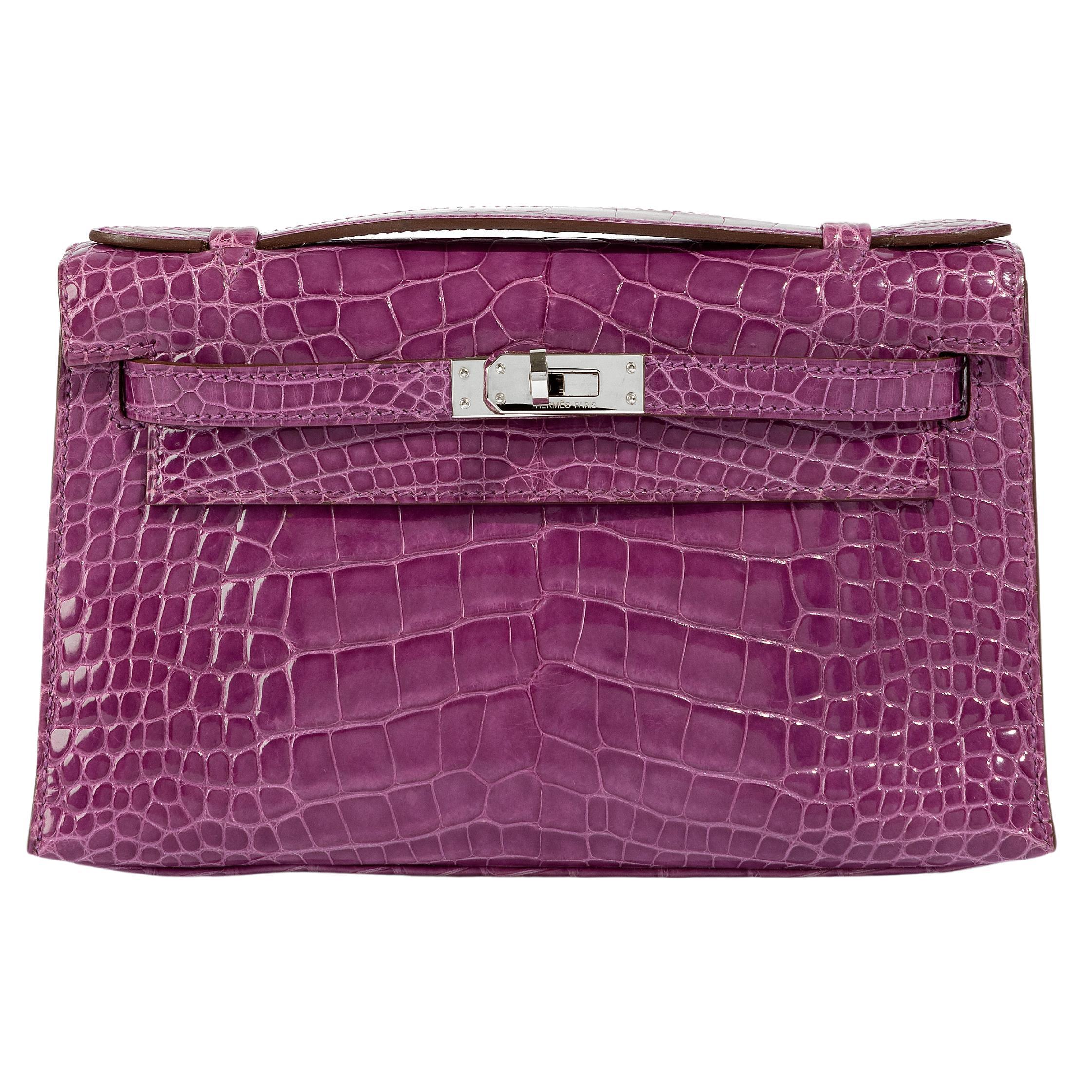 Purple Kelly Pochette