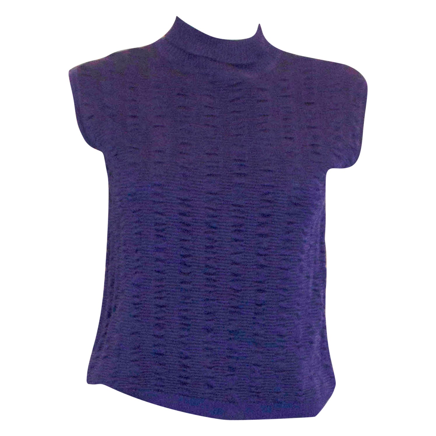 Violet  Top en tricot idéal pour l'automne