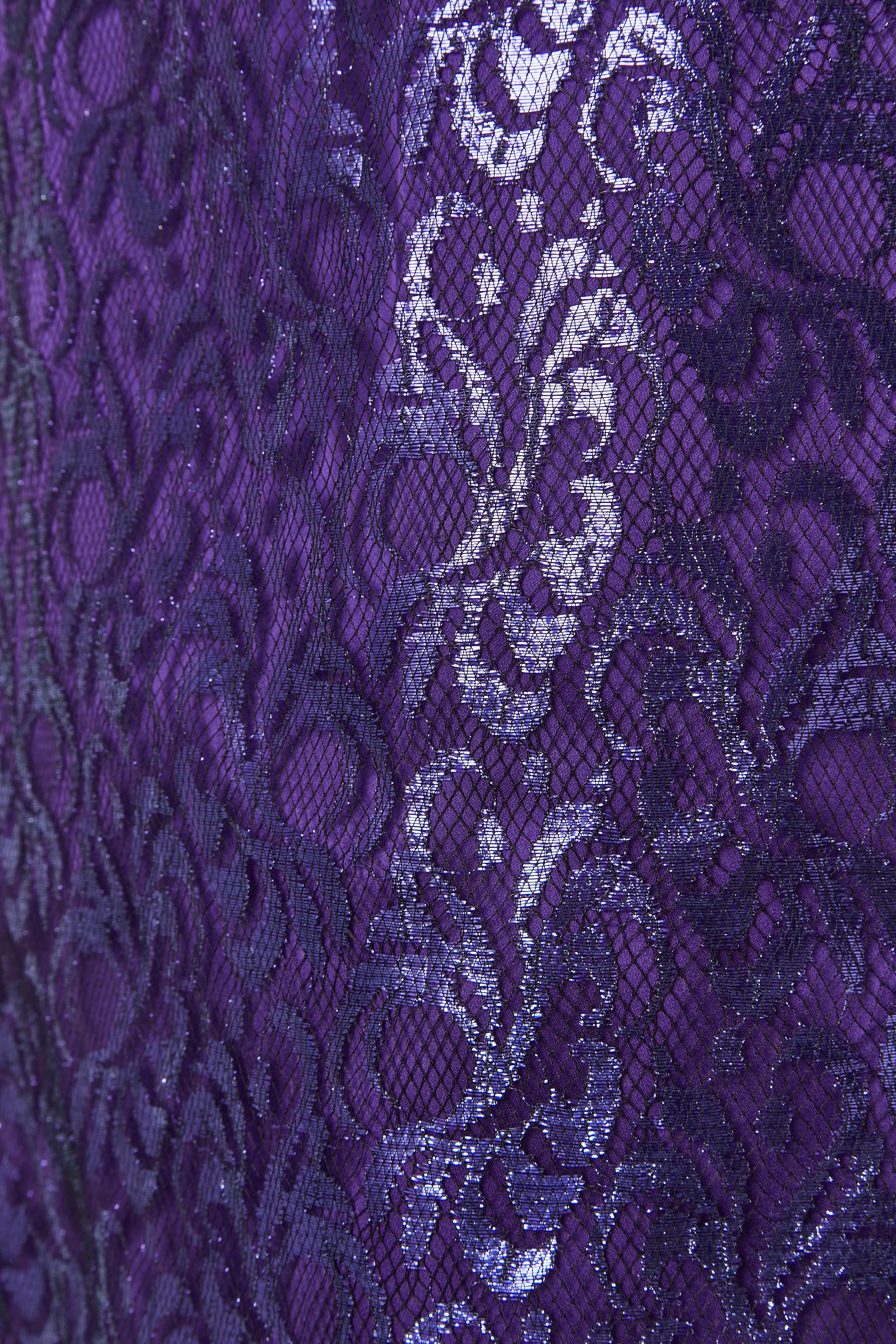 Donna Abito con gonna in pizzo lurex viola GIVENCHY Nouvelle  Boutique in vendita