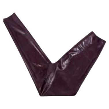 Purple latex leggings For Sale