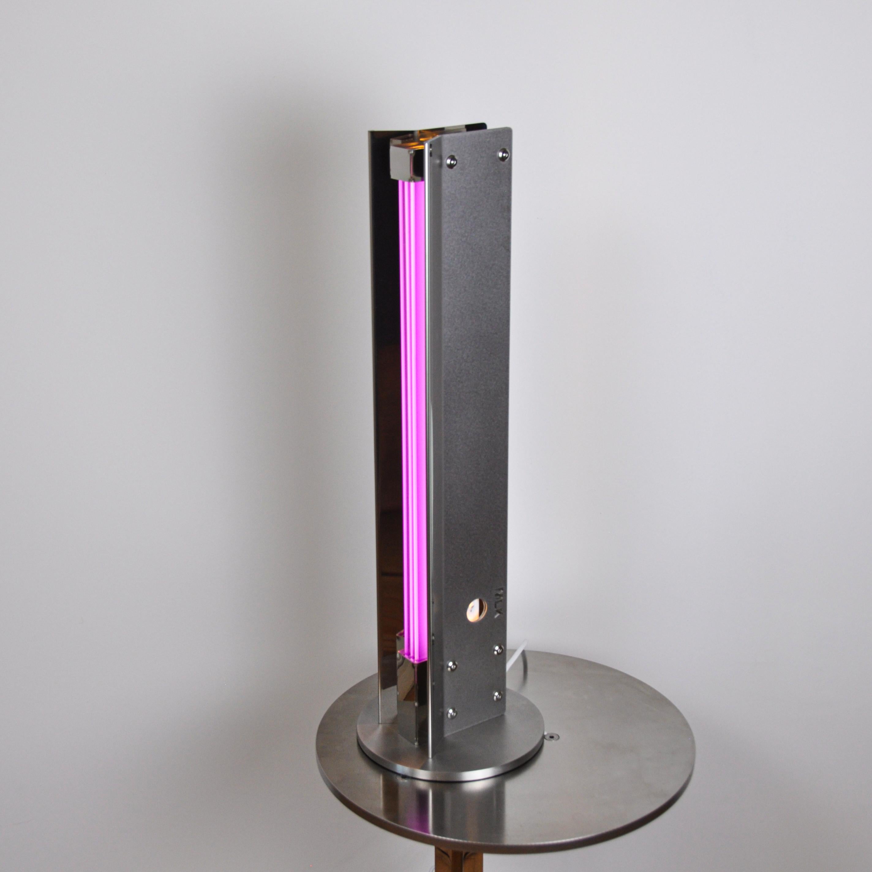 Purple Mat Ne600 Plus Lamp by MLK Furniture In New Condition For Sale In Geneve, CH
