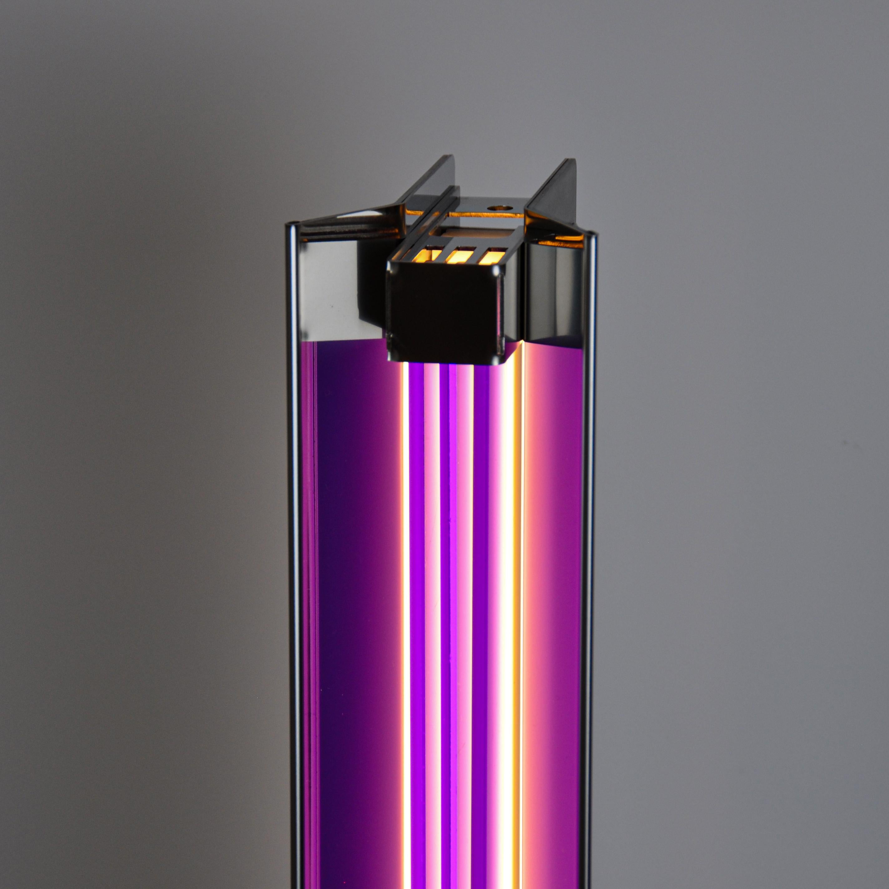 Purple Mat Ne600 Plus Lamp by MLK Furniture For Sale 1