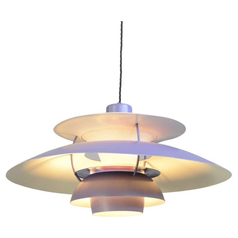 Purple Model PH5 Pendant Lights by Louis Poulson Circa 1960s For Sale ...