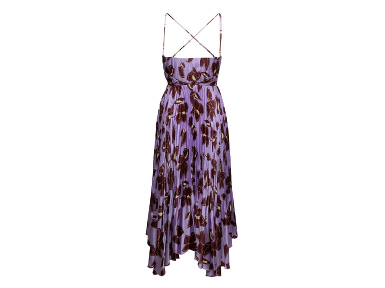 simkhai purple dress Jaelynn Ombre Dress
