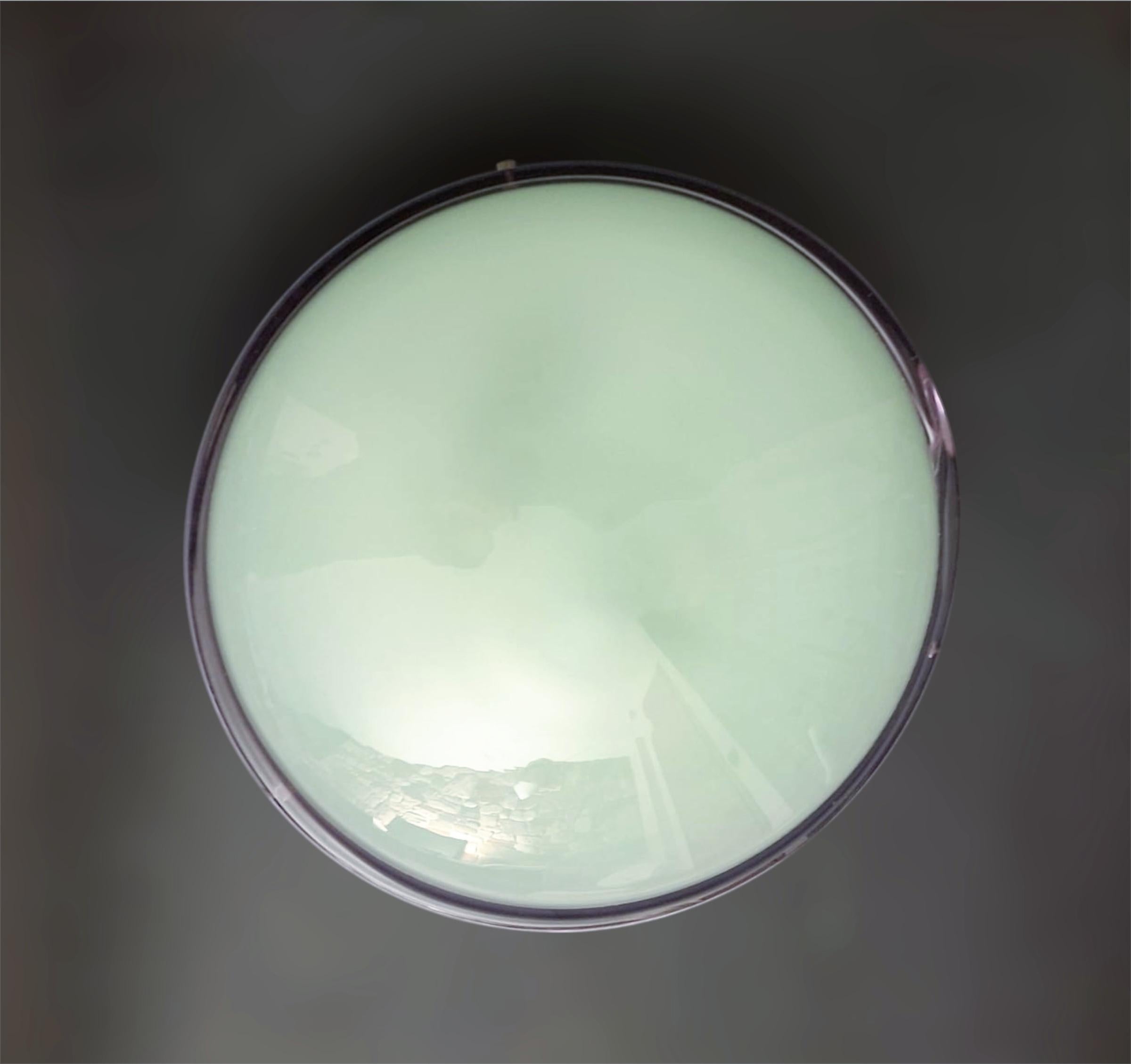 20ième siècle Murano Purple Flush Mount / Sconce, 2 Available en vente