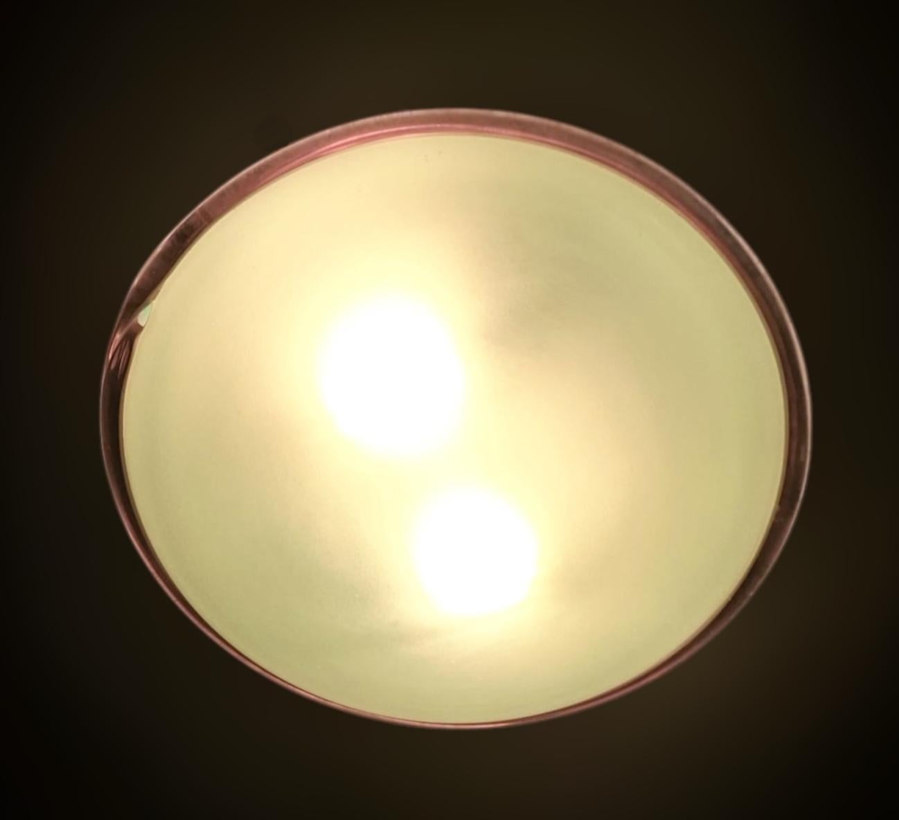 Murano Purple Flush Mount / Sconce, 2 Available en vente 2