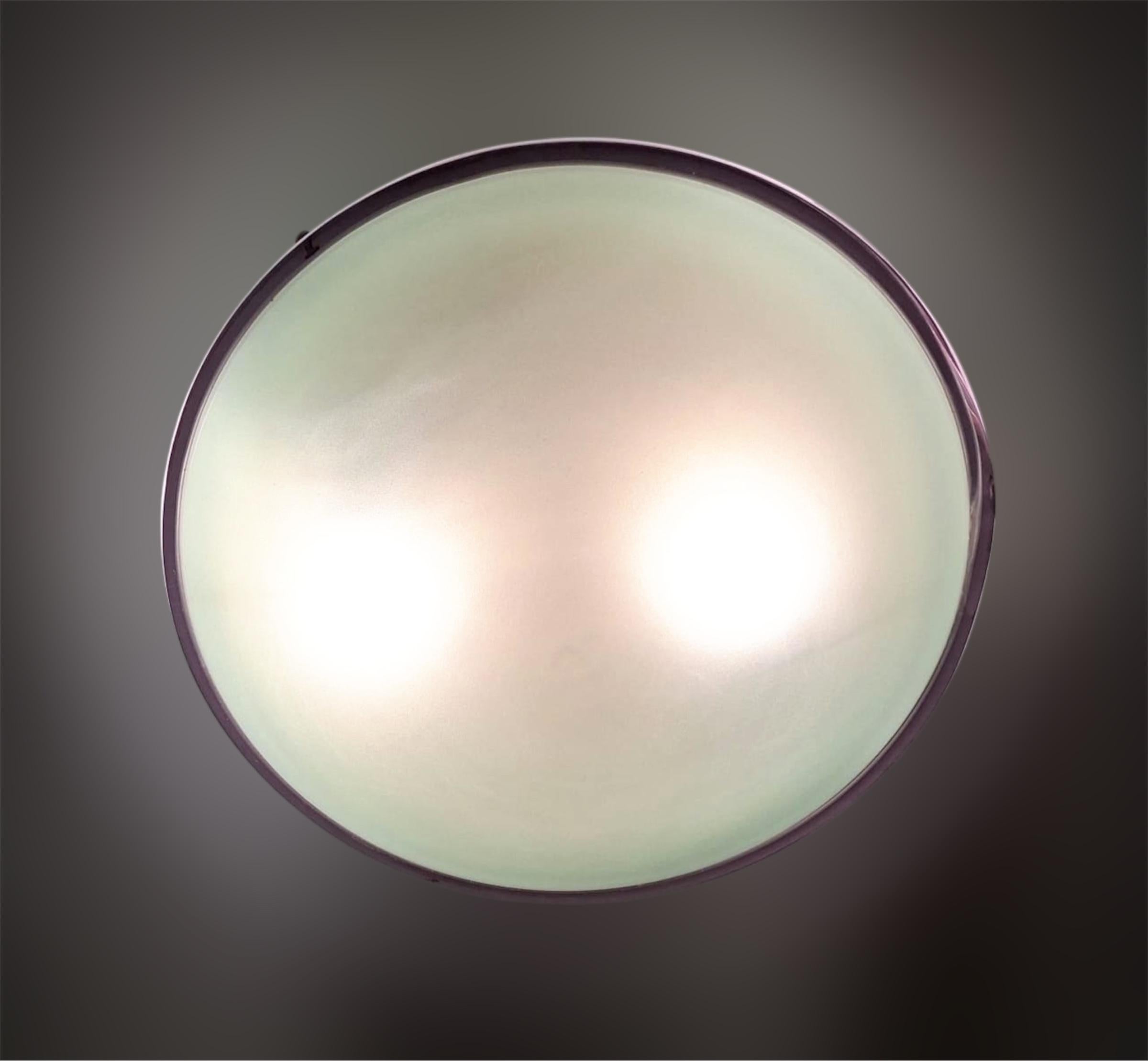 Purple Murano Flush Mount / Sconce, 4 Available For Sale 2