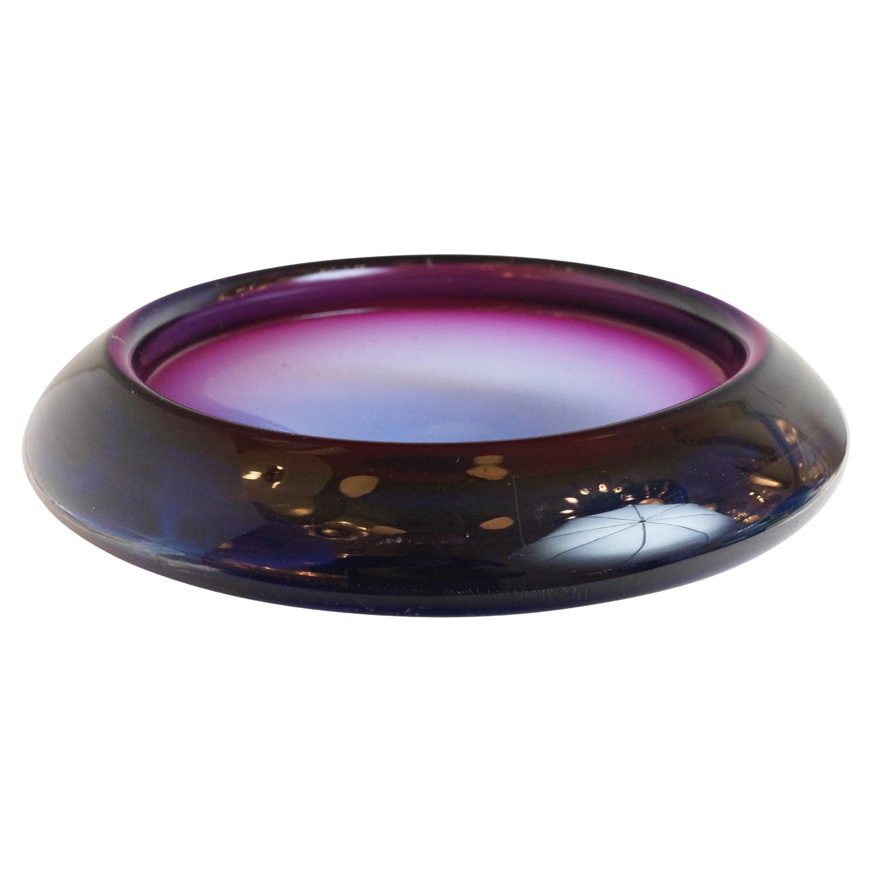 Purple Murano Glass Bowl, Italy, 1960s For Sale